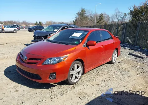 2013 Toyota Corolla S Special Edition from USA, damaged, VIN 2T1BU4EE5DC075040